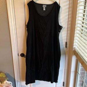 Vintage Jane Ashley Woman Plus Size Faux Suede Dress